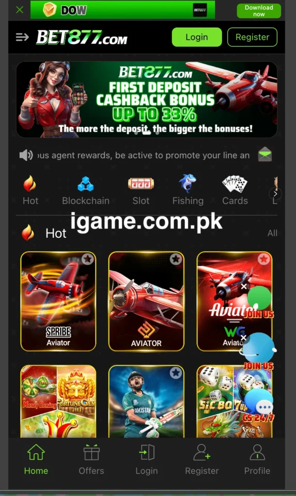 Bet877 Game