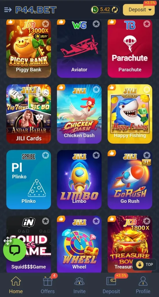 P44 Game