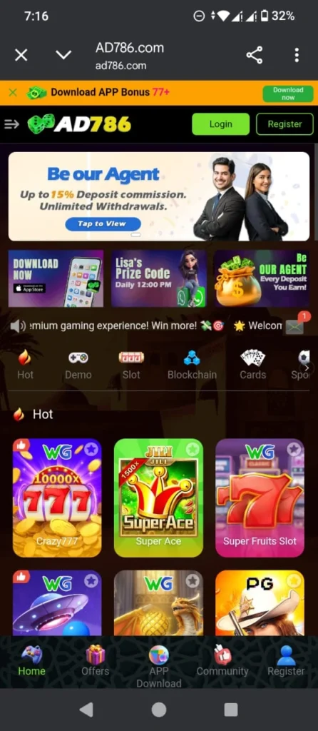 AD786 Game