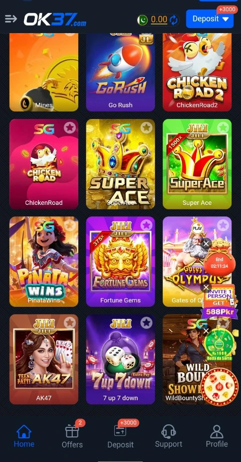 37Ok Game