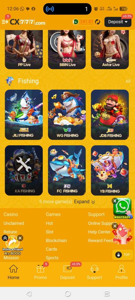 777CX Game