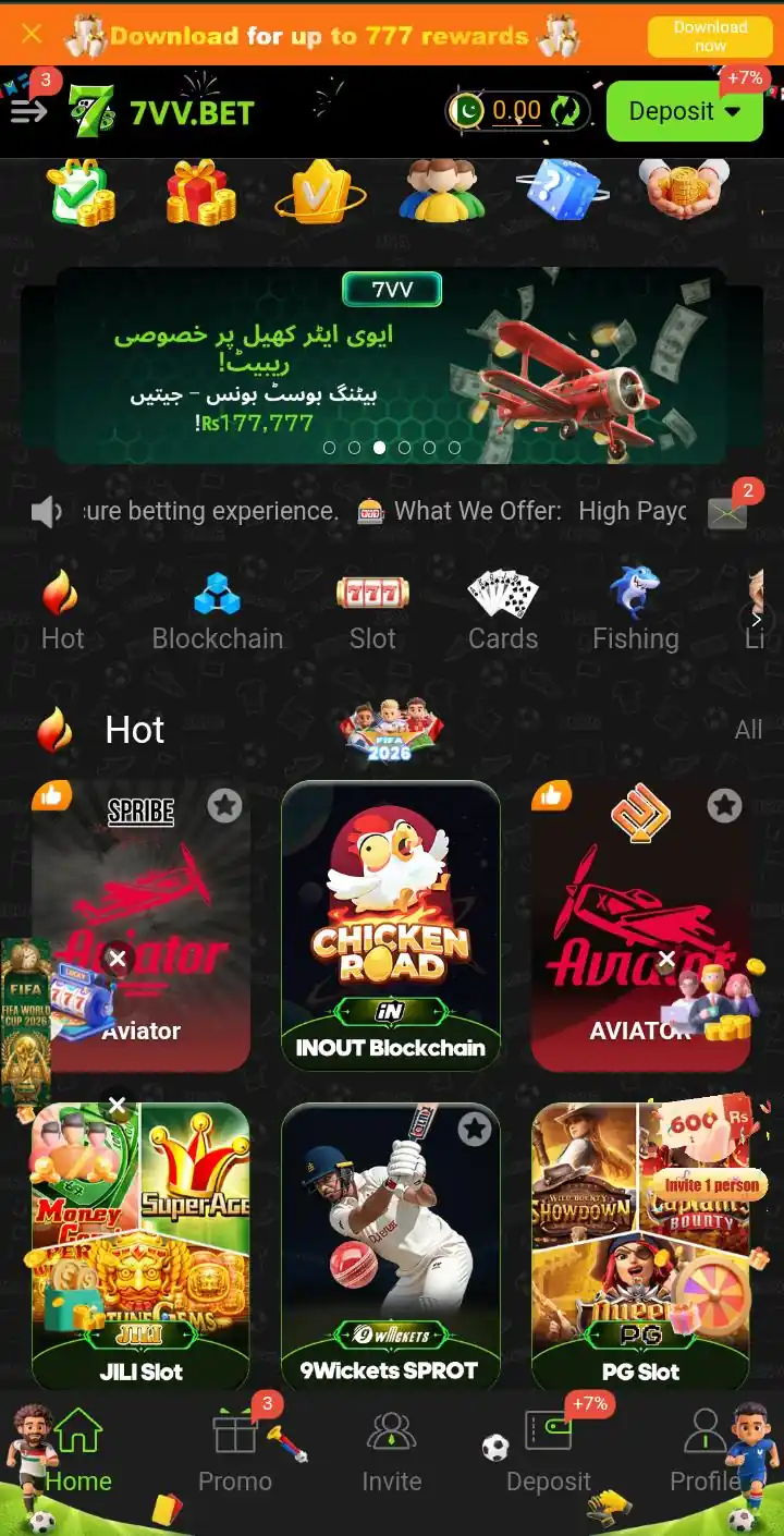 7VVBet Game