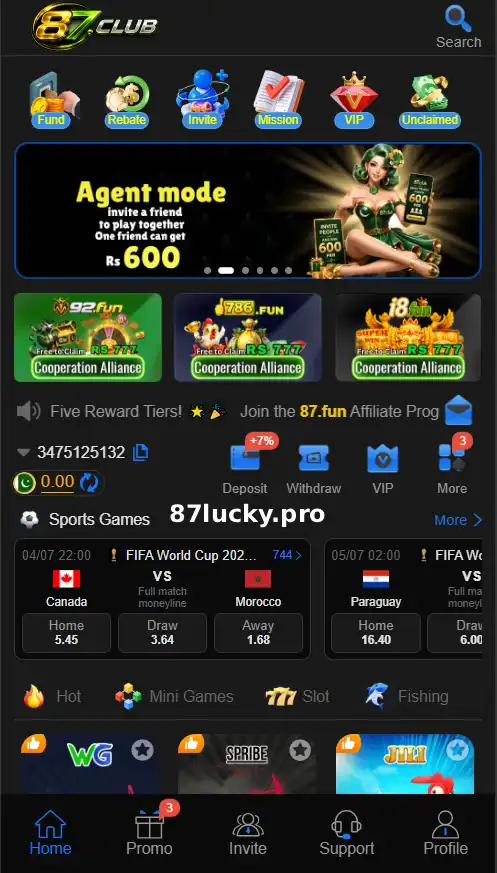 87Club Game