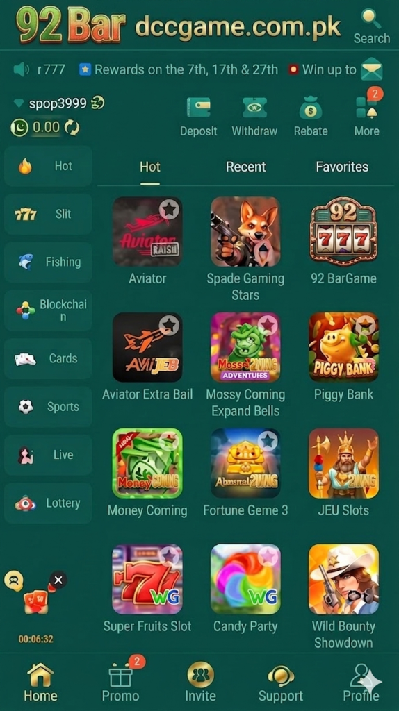 92Bar Game 