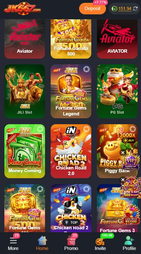 JK667 Game