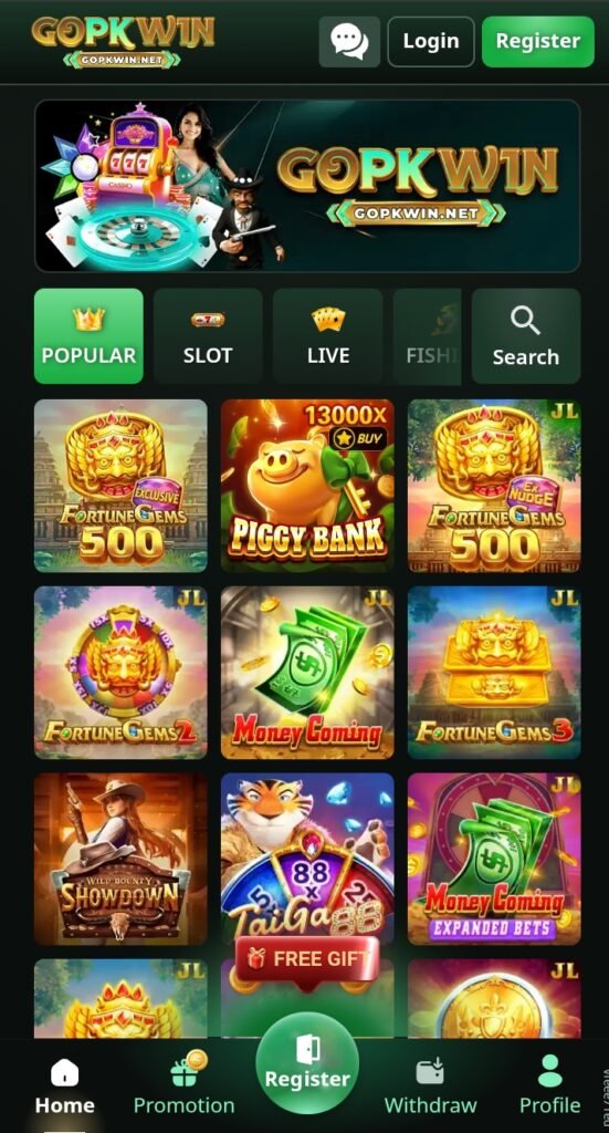 GoPkWin Game