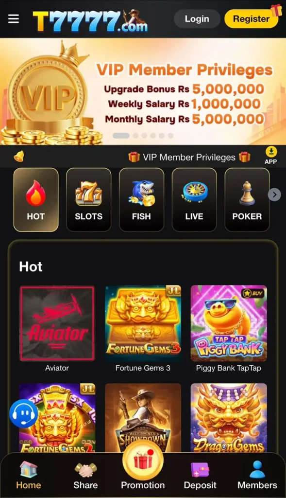 T7777 Game 